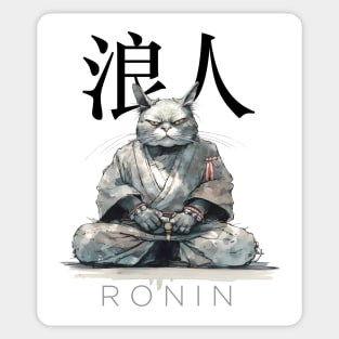 Ronin Cat Sticker